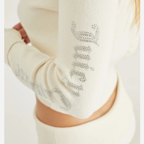 Juicy Couture White Zip-Up Jacket - Picture 3 of 8